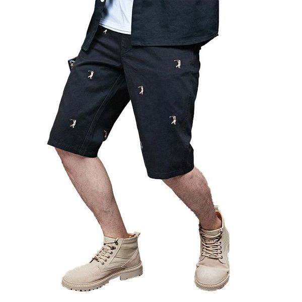 men's shorts cargo men gym short designer embroidery cotton fashion style man, White;black
men's shorts cargo men gym short designer embroidery cotton fashion style man, White;black