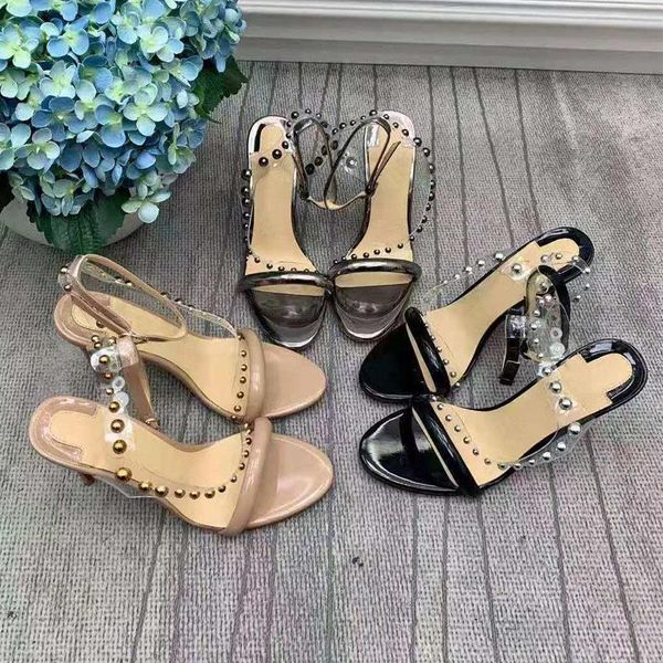 sandals high heels 2021 summer round spike exquisite and elegant three colors stiletto super heel women's shoes 34-42s, Black
sandals high heels 2021 summer round spike exquisite and elegant three colors stiletto super heel women's shoes 34-42s, Black
