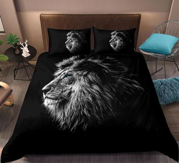 black lion pattern duvet cover set 3d lifelike wild beast animal print bedding set soft microfiber bedspread home textil
black lion pattern duvet cover set 3d lifelike wild beast animal print bedding set soft microfiber bedspread home textil