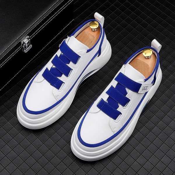 fashion white blue men high sneakers casual dress shoes flats hip hop loafers height increasing board shoes zapatillas hombre, Black
fashion white blue men high sneakers casual dress shoes flats hip hop loafers height increasing board shoes zapatillas hombre, Black