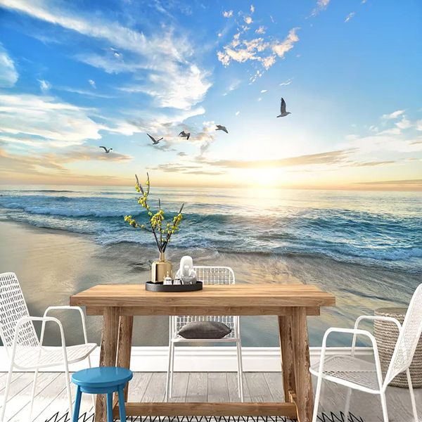 custom p wallpaper 3d blue sky white clouds sea landscape wall mural living room sofa bedroom wall papers home decor
custom p wallpaper 3d blue sky white clouds sea landscape wall mural living room sofa bedroom wall papers home decor