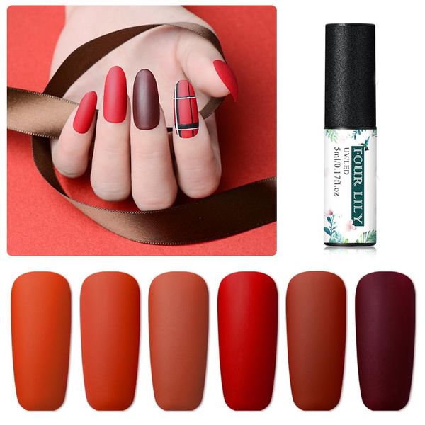 nail gel four lily polish varnish hybrid orange color lacquer vernis semi permanent art soak off manicure long lasting, Red;pink
nail gel four lily polish varnish hybrid orange color lacquer vernis semi permanent art soak off manicure long lasting, Red;pink