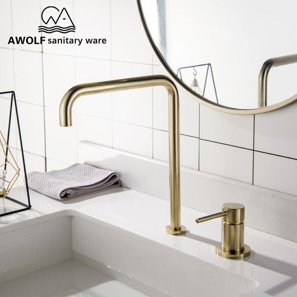 bathroom sink faucets solid brass basin faucet 2 pcs brushed gold and kitchen vessel chic cold mixer tap deck mounted ml8050
bathroom sink faucets solid brass basin faucet 2 pcs brushed gold and kitchen vessel chic cold mixer tap deck mounted ml8050
