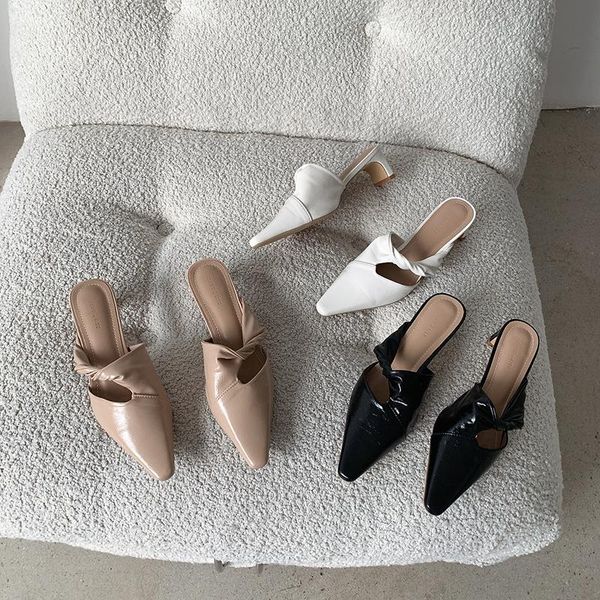 slippers women solid color party pumps thick mid heels ladies sandals slides slip on mules shoes hollow design mule, Black
slippers women solid color party pumps thick mid heels ladies sandals slides slip on mules shoes hollow design mule, Black