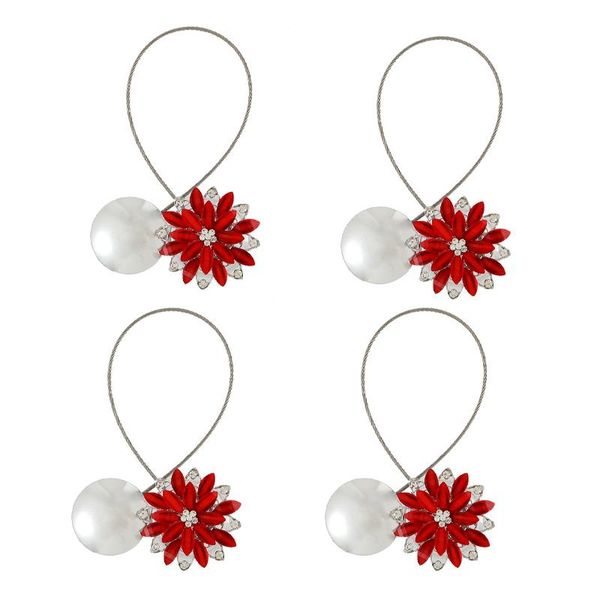4pcs flower design magnetic curtain accessories rhinestone decorative window screening tieback metal curtains holder
4pcs flower design magnetic curtain accessories rhinestone decorative window screening tieback metal curtains holder