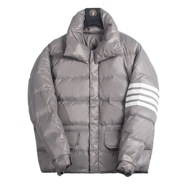 down jacket tb women's simple 90 white duck korean temperament commuter stand collar middle and long thickened, Black
down jacket tb women's simple 90 white duck korean temperament commuter stand collar middle and long thickened, Black