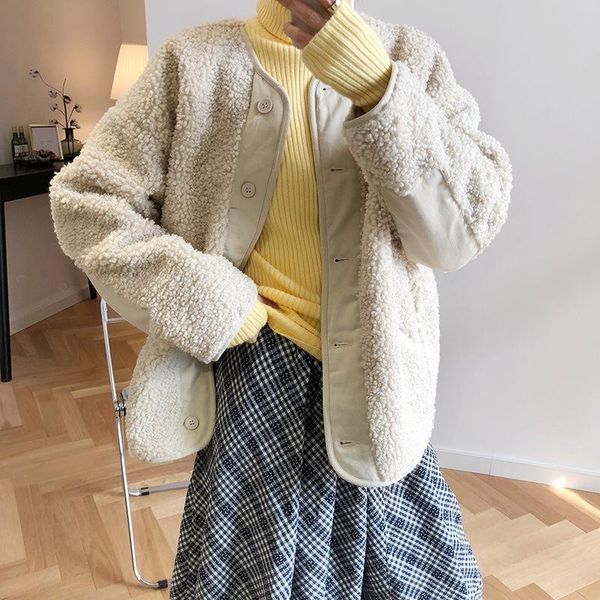 2021 autumn winter new thickened velvet fur coat brown apricot lambwool overcoat jackets winter lamb fur jacket women's short, Black;brown
2021 autumn winter new thickened velvet fur coat brown apricot lambwool overcoat jackets winter lamb fur jacket women's short, Black;brown