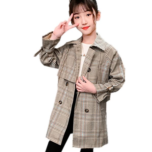 2021 Miss Spring New Fall Plaid Coat for Teenage Girl Trench Jacket Long Outerwear Children Causal Clothes Uyr7, Blue;gray
2021 Miss Spring New Fall Plaid Coat for Teenage Girl Trench Jacket Long Outerwear Children Causal Clothes Uyr7, Blue;gray