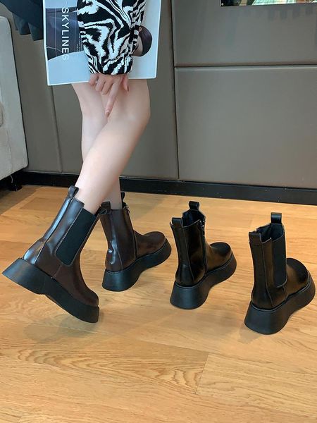 boots chunky fashion pocket platform women ankle female sole pouch botas mujer, Black
boots chunky fashion pocket platform women ankle female sole pouch botas mujer, Black