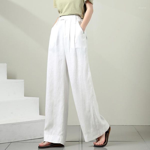 women's pants & capris 2021 linen breathable high waist wide leg thin loose slack white straight trousers plus size s 6xl, Black;white
women's pants & capris 2021 linen breathable high waist wide leg thin loose slack white straight trousers plus size s 6xl, Black;white