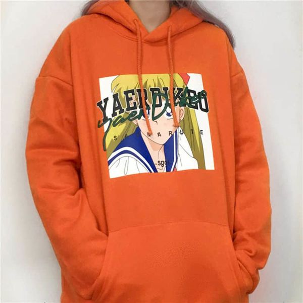 new prep hoodies women pullover ins harajuku bf sailor wind moon print loose plus velo sweater with female hood student j4tp, Black
new prep hoodies women pullover ins harajuku bf sailor wind moon print loose plus velo sweater with female hood student j4tp, Black