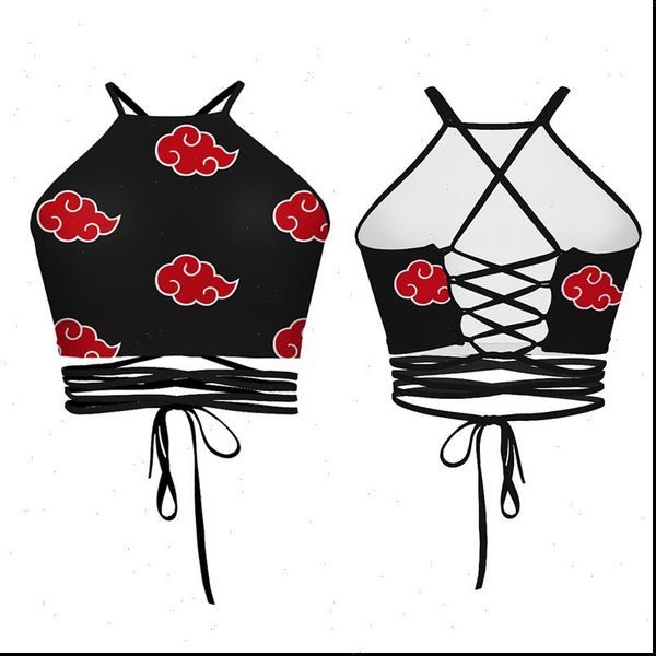 naruto vest akatsuki cosplay costume anime red cloud print crop uchiha itachi navel bare vest ladies lace up camisole, White
naruto vest akatsuki cosplay costume anime red cloud print crop uchiha itachi navel bare vest ladies lace up camisole, White