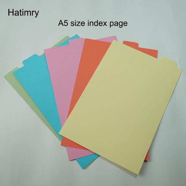 bookmark hatimry 5pcs/lot cute a5 colorful index page kawaii standard 6hole notebook sheet paper school office supplies
bookmark hatimry 5pcs/lot cute a5 colorful index page kawaii standard 6hole notebook sheet paper school office supplies