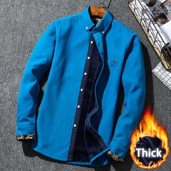 men's casual shirts winter mens fashion warm long sleeve shirt thick fleece lined soft flannel dress, White;black
men's casual shirts winter mens fashion warm long sleeve shirt thick fleece lined soft flannel dress, White;black