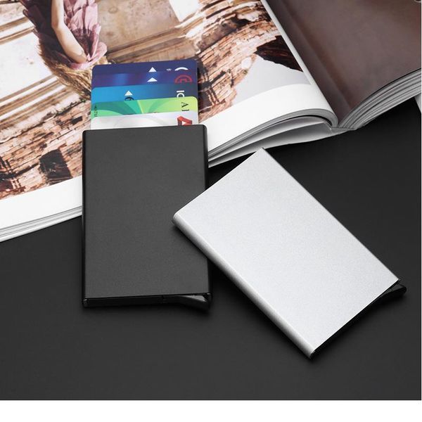 quality stainless steel credit card holder men slim anti protect travel id cardholder women rfid wallet metal case por qylcpo
quality stainless steel credit card holder men slim anti protect travel id cardholder women rfid wallet metal case por qylcpo