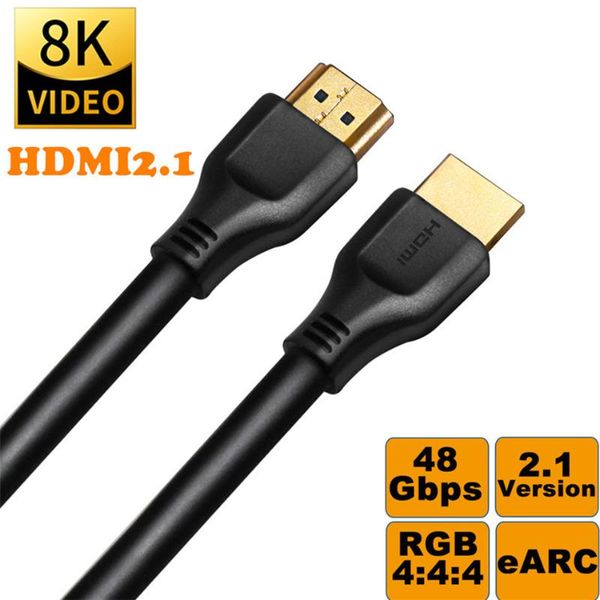 audio cables & connectors 2.1 cable 8k uhd hdr 48gbps for ps4 lappc tv splitter switch 8k/60hz 4k/120hz video
audio cables & connectors 2.1 cable 8k uhd hdr 48gbps for ps4 lappc tv splitter switch 8k/60hz 4k/120hz video