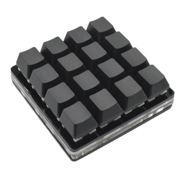 

keyboards 16-key black small keyboard mechanical custom shortcut keys programmable hardware macro function
