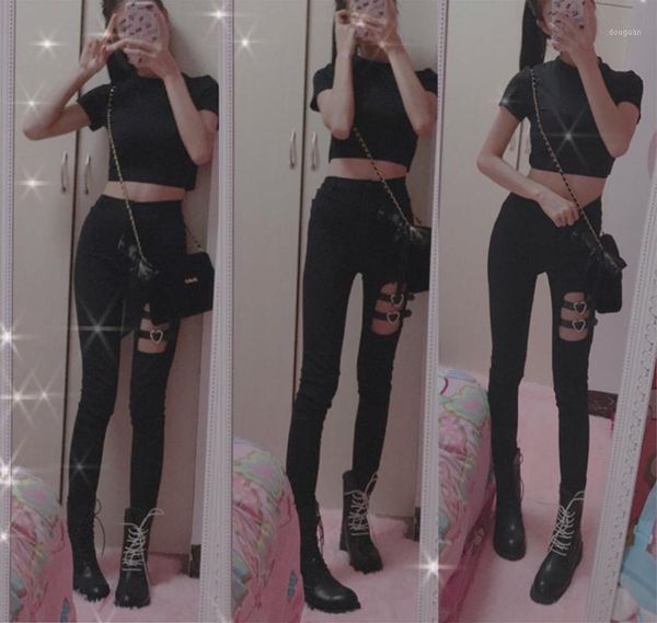 women's pants & capris skinny pencil women rock punk heart-shaped metal buckle belt stitching hollow out black dancer gothic girls, Black;white
women's pants & capris skinny pencil women rock punk heart-shaped metal buckle belt stitching hollow out black dancer gothic girls, Black;white