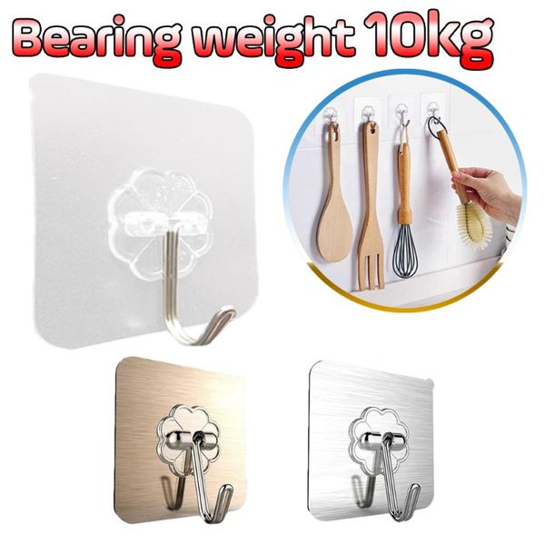 hooks & rails transparent/glod/silver strong self-adhesive door wall hangers suction heavy load rack cup sucker for kitchen bathroom
hooks & rails transparent/glod/silver strong self-adhesive door wall hangers suction heavy load rack cup sucker for kitchen bathroom