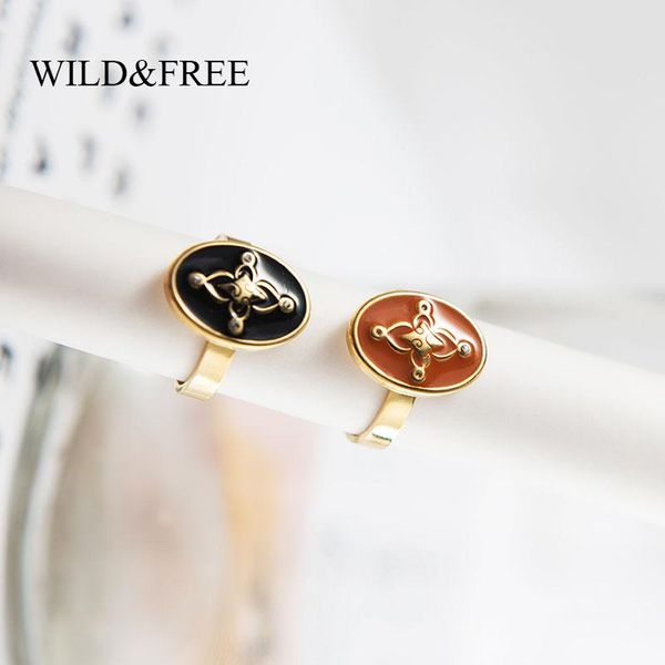 wedding rings wild & gold wide open jewelry stainless steel black enamel leaf oval shape finger midi gift, Slivery;golden
wedding rings wild & gold wide open jewelry stainless steel black enamel leaf oval shape finger midi gift, Slivery;golden