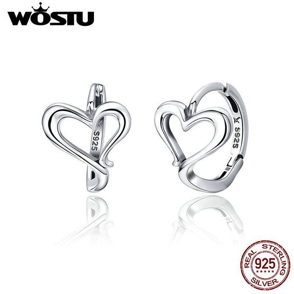 stud wostu 100% 925 sterling silver special love heart earrings for women sterling-silver-jewelry lover gift dxe447, Golden;silver
stud wostu 100% 925 sterling silver special love heart earrings for women sterling-silver-jewelry lover gift dxe447, Golden;silver