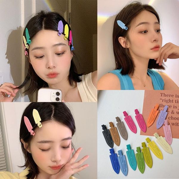 hair accessories matte candy color side clips seamless korean style daily makeup hairpin girls bangs grip fashion barrettes
hair accessories matte candy color side clips seamless korean style daily makeup hairpin girls bangs grip fashion barrettes