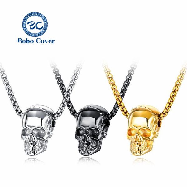 pendant necklaces punk stainless steel skull men necklace trendy jewelry boys charm motorcycle gothic choker party gifts accessories, Silver
pendant necklaces punk stainless steel skull men necklace trendy jewelry boys charm motorcycle gothic choker party gifts accessories, Silver