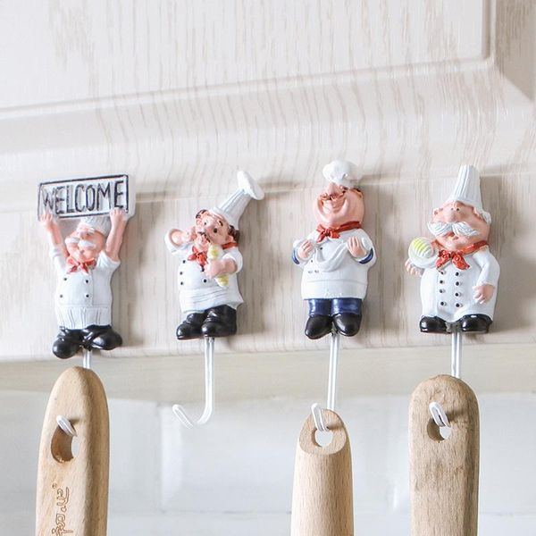hooks & rails creative cartoon chef shape stainless steel wall door clothes coat hat hanger kitchen bathroom rustproof towel decor
hooks & rails creative cartoon chef shape stainless steel wall door clothes coat hat hanger kitchen bathroom rustproof towel decor