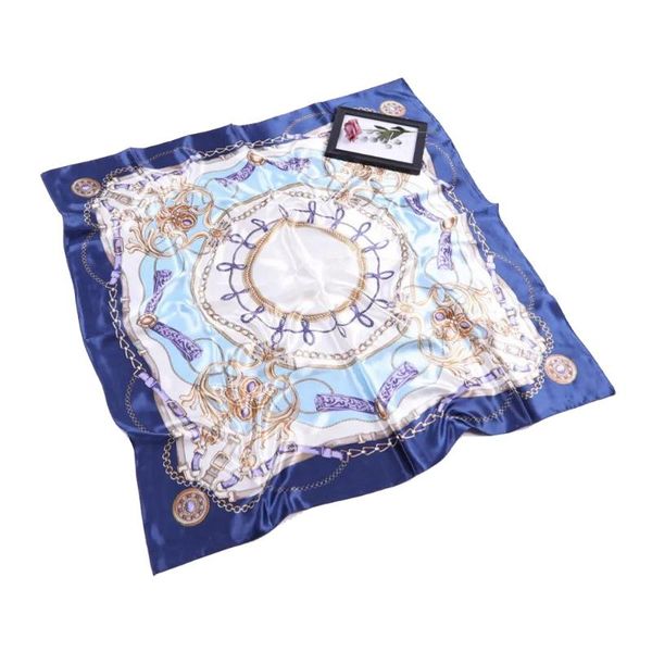 scarves women's retro printed silk big square scarf thin versatile fashion light luxury shawl gift, Blue;gray
scarves women's retro printed silk big square scarf thin versatile fashion light luxury shawl gift, Blue;gray