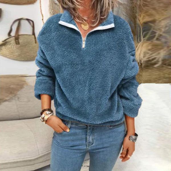 women's hoodies & sweatshirts 2021 fashion women loose zipper patchwork long sleeves plush pullover harajuku streetwear, Black
women's hoodies & sweatshirts 2021 fashion women loose zipper patchwork long sleeves plush pullover harajuku streetwear, Black