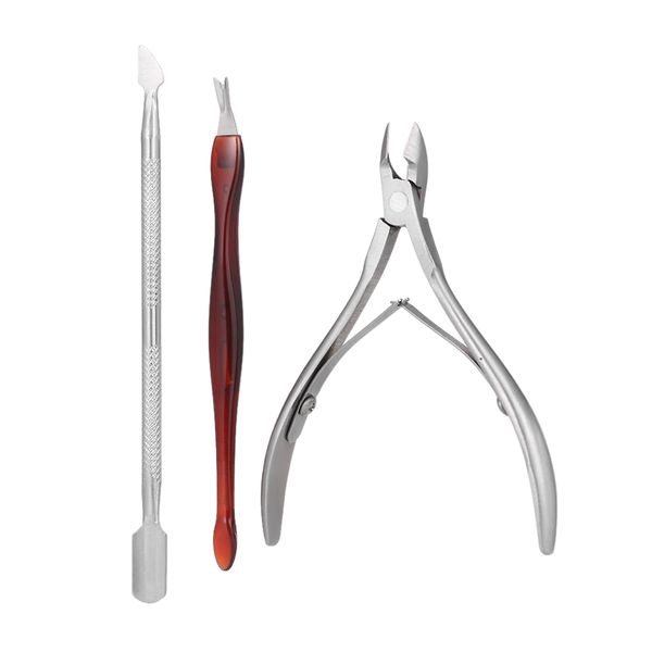3pcs nail art manicure tools stainless steel nail clipper kit nail manicure & pedicure set professional trimmer cutter
3pcs nail art manicure tools stainless steel nail clipper kit nail manicure & pedicure set professional trimmer cutter