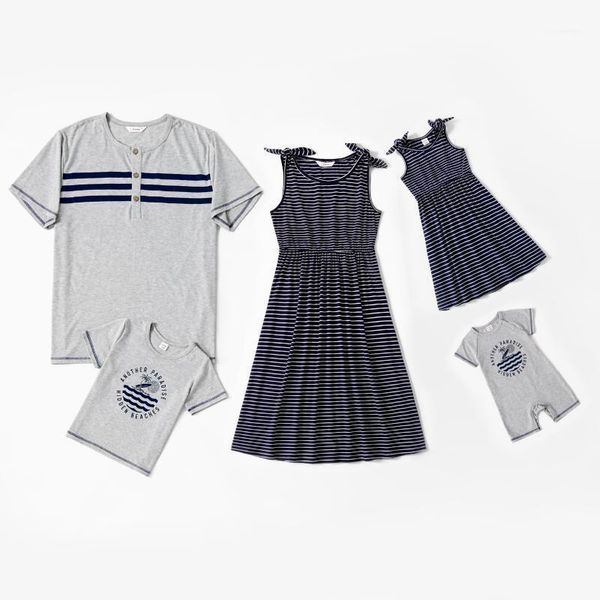 family matching outfits patpat summer mosaic sets(stripe tank dresses - coconut tree print rompers)1, Blue
family matching outfits patpat summer mosaic sets(stripe tank dresses - coconut tree print rompers)1, Blue