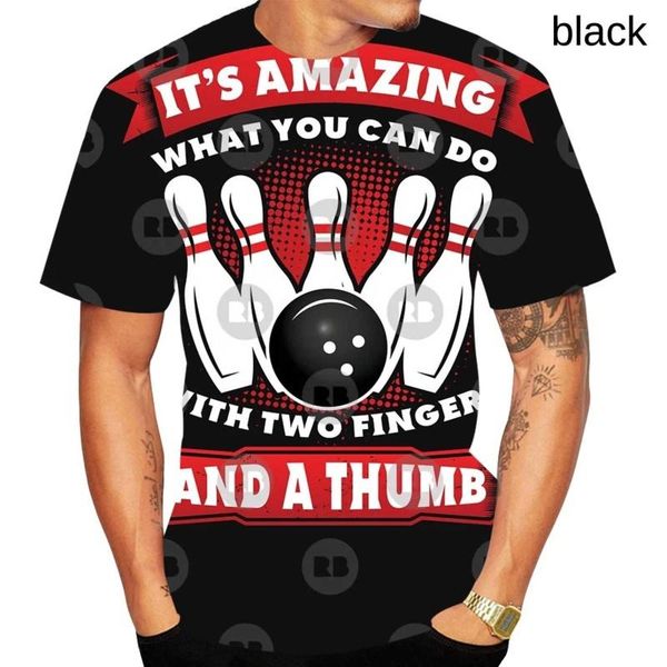 men's t-shirts bowling t shirt men cool funny creative round neck tee shirts xs-5xl, White;black 
men's t-shirts bowling t shirt men cool funny creative round neck tee shirts xs-5xl, White;black