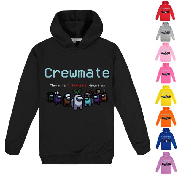 2-16years anime among us hoodie kids sweatshirts boys hoodies impostor streetwear 2021 video game girls fall clothes, Black
2-16years anime among us hoodie kids sweatshirts boys hoodies impostor streetwear 2021 video game girls fall clothes, Black