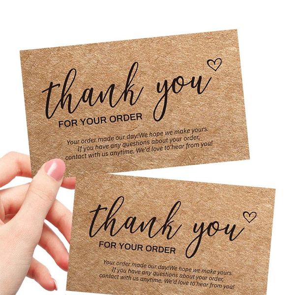 greeting cards 50pcs/pack thank you kraft paper thanks writable appreciation cardstock for small business owners sellers
greeting cards 50pcs/pack thank you kraft paper thanks writable appreciation cardstock for small business owners sellers