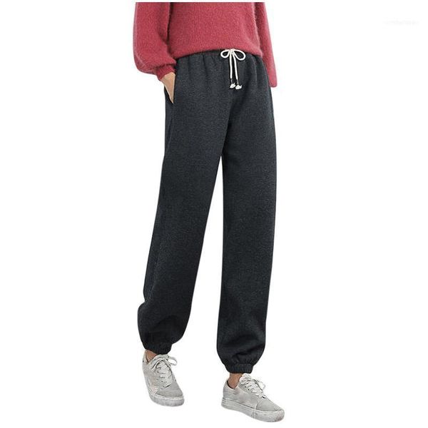 women's pants & capris fashion women solid plus velvet elastic lace-up casual sweatpants harem pants1, Black;white
women's pants & capris fashion women solid plus velvet elastic lace-up casual sweatpants harem pants1, Black;white