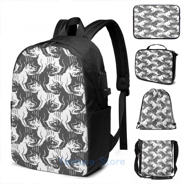 backpack funny graphic print regular division of the plane iv maurits cornelis escher usb charge men school travel lapbag
backpack funny graphic print regular division of the plane iv maurits cornelis escher usb charge men school travel lapbag