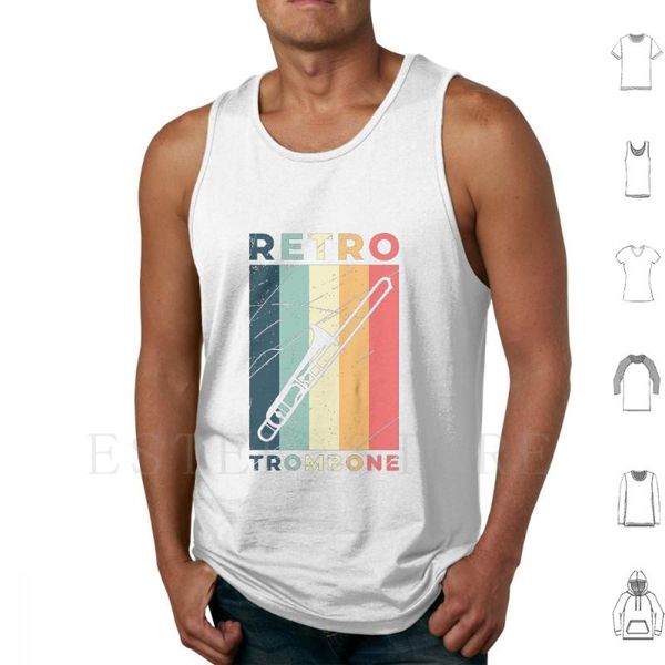 men' tank trombone jazz gift musical instrument vintage vest sleeveless brass music classical beat, White;black
men' tank trombone jazz gift musical instrument vintage vest sleeveless brass music classical beat, White;black