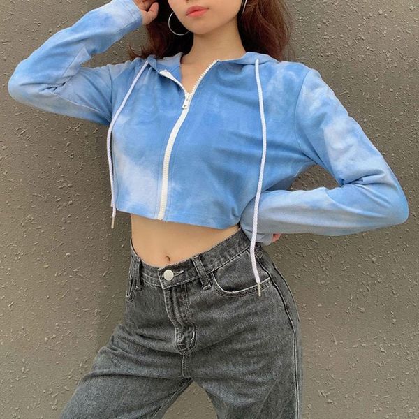women tie dye crop hoodies sweatshirts for women girls long sleeve zipper hooded sweatshirts coat hooded short jacket coat, Gray
women tie dye crop hoodies sweatshirts for women girls long sleeve zipper hooded sweatshirts coat hooded short jacket coat, Gray