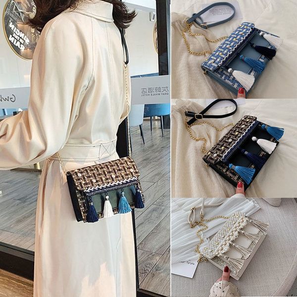 women's designer luxury handbag 2020 fashion pu leather women handbags women weave tassel shoulder messenger bag small flap bag c0225
women's designer luxury handbag 2020 fashion pu leather women handbags women weave tassel shoulder messenger bag small flap bag c0225