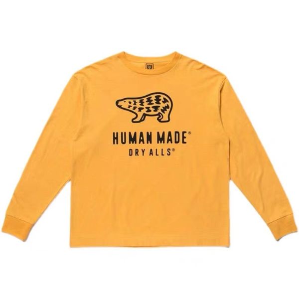 yellow long sleeve tee 2022ss t shirt men women 1 t-shirt nice heavy fabric oversized tees, White;black
yellow long sleeve tee 2022ss t shirt men women 1 t-shirt nice heavy fabric oversized tees, White;black