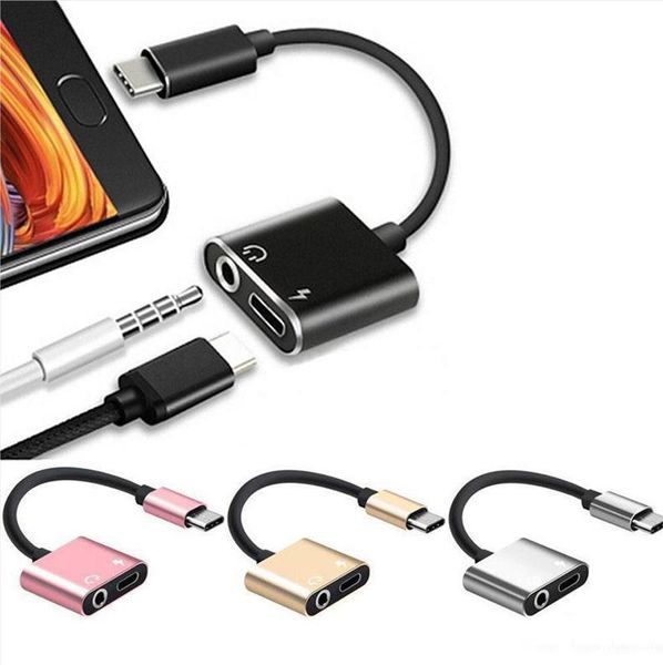 2 in 1 type c to 3.5mm jack usb c charging and headphone aux audio cable adapter splitter cord for samsung htc
2 in 1 type c to 3.5mm jack usb c charging and headphone aux audio cable adapter splitter cord for samsung htc