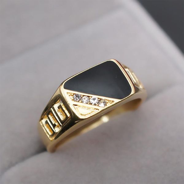 wedding rings punk style black enamel men ring trendy silver color engagement for boyfriend male party jewelry accessories, Slivery;golden
wedding rings punk style black enamel men ring trendy silver color engagement for boyfriend male party jewelry accessories, Slivery;golden
