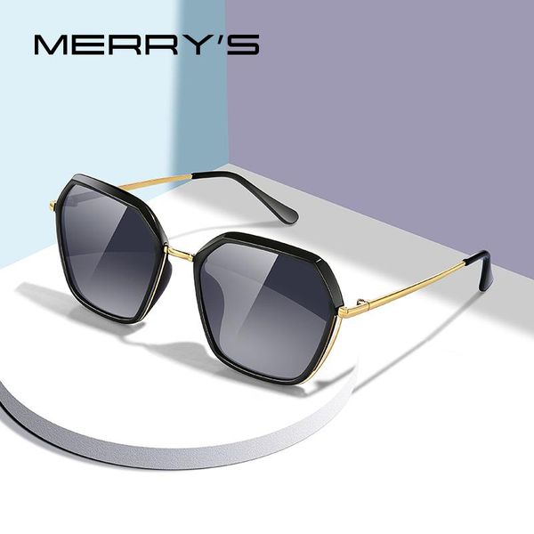 merry's ladies luxury trending polarized sunglasses women fashion gradient sun glasses uv400 protection s6137, White;black
merry's ladies luxury trending polarized sunglasses women fashion gradient sun glasses uv400 protection s6137, White;black