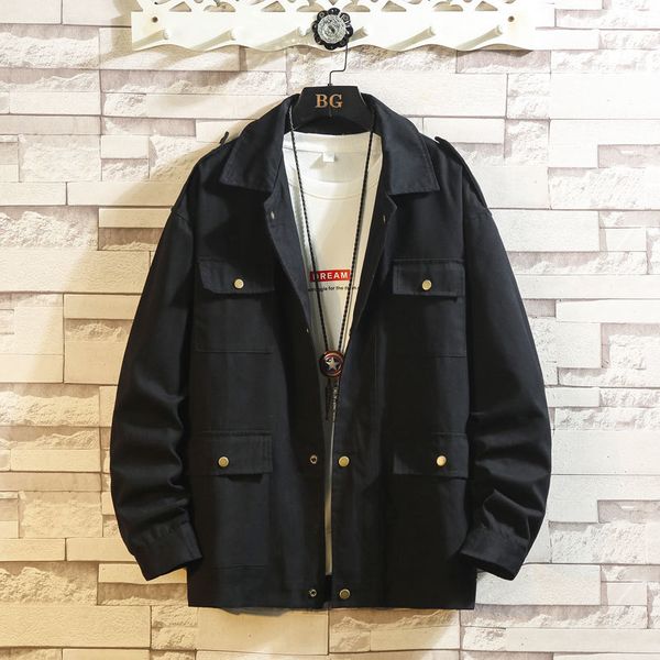 2021 new bomber corduroy black men's streetwear windbreaker korean casual autumn spring baseball jackets coats cao2, Black;brown
2021 new bomber corduroy black men's streetwear windbreaker korean casual autumn spring baseball jackets coats cao2, Black;brown