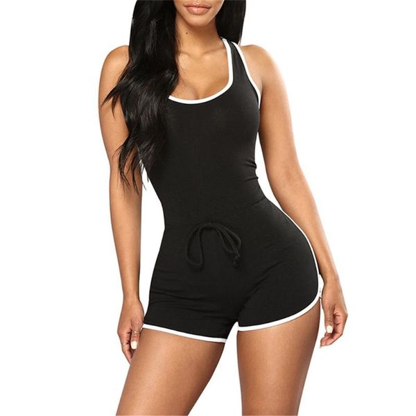 women's jumpsuits & rompers women jumpsuit summer playsuits romper sleeveless round neck bodycon one piece fitness black clothes overal, Black;white
women's jumpsuits & rompers women jumpsuit summer playsuits romper sleeveless round neck bodycon one piece fitness black clothes overal, Black;white