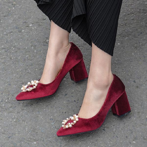 dress shoes classic black red pink heels women pumps velvet high fashion luxury crystal working party wedding woman
dress shoes classic black red pink heels women pumps velvet high fashion luxury crystal working party wedding woman