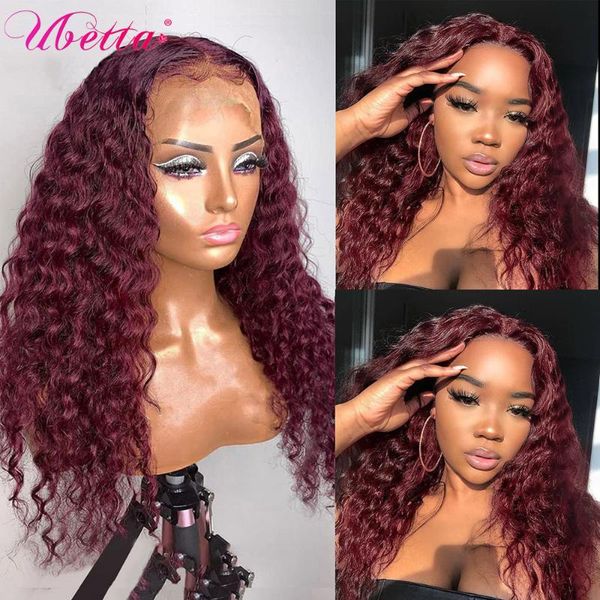 lace wigs burgundy 99j curly front human hair wig middle part brazilian deep wave 13*1 pre plucked remy, Black;brown
lace wigs burgundy 99j curly front human hair wig middle part brazilian deep wave 13*1 pre plucked remy, Black;brown