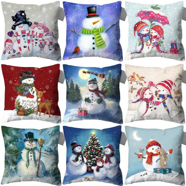 cushion/decorative pillow snowman pillowcase square pillows decor home autumn decoration cushion covers 45*45 case
cushion/decorative pillow snowman pillowcase square pillows decor home autumn decoration cushion covers 45*45 case