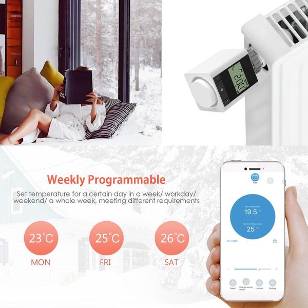 smart home control zigbee thermostatic radiator valve weekly programmable heating thermostat app voice anti ing
smart home control zigbee thermostatic radiator valve weekly programmable heating thermostat app voice anti ing